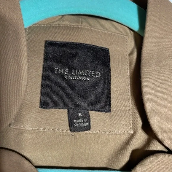 #0125 The Limited Collection Brown Casual Business Jacket/Blazer 2% Spandex-S - Picture 3 of 8